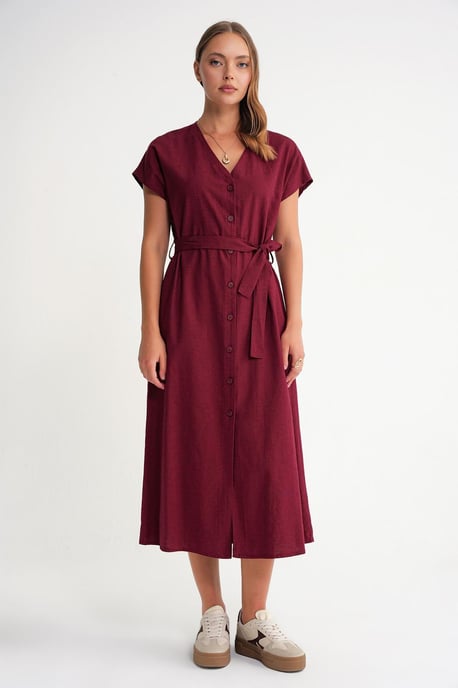 Geknotetes Hemdkleid - Image 1