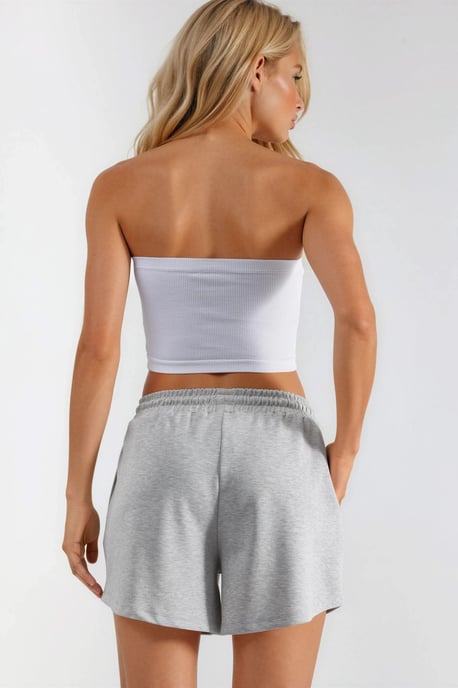 Elastische Modal-Shorts mit Taschen - Image 4