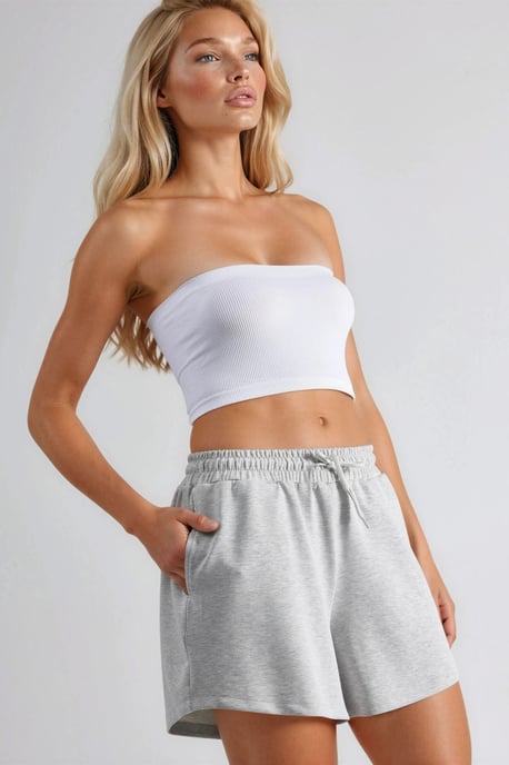 Elastische Modal-Shorts mit Taschen - Image 6