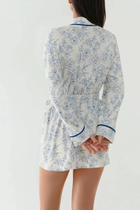 Extra Weiches Touch Strick-Hauskleid - Image 3