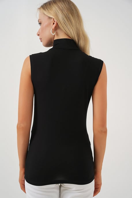 Enganliegender halber Rollkragen-Bodysuit - Image 6