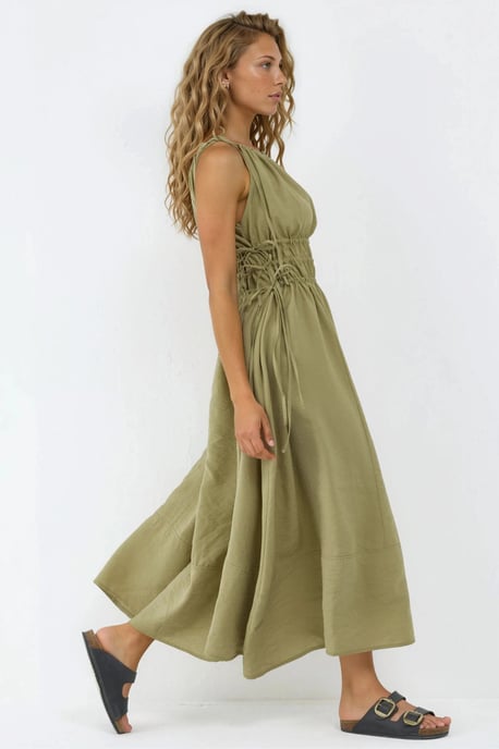 Raffiniertes Träger-Midikleid - Image 2