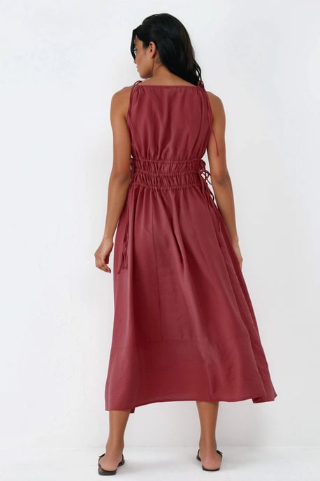 Raffinierter Träger-Midi-Kleid - Image 3