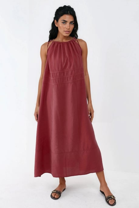 Raffinierter Träger-Midi-Kleid - Image 4