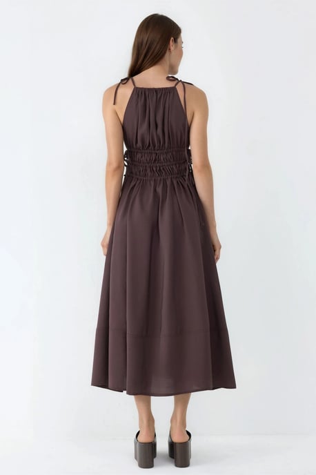 Raffiniertes Träger-Midi-Kleid - Image 3