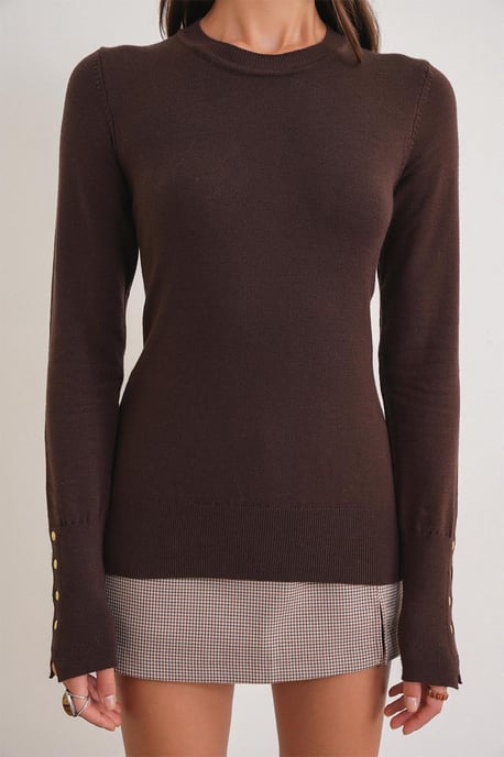 Rundhals Strickpullover - Image 5