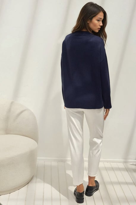 Rundhals Gemütlicher Pullover - Image 6