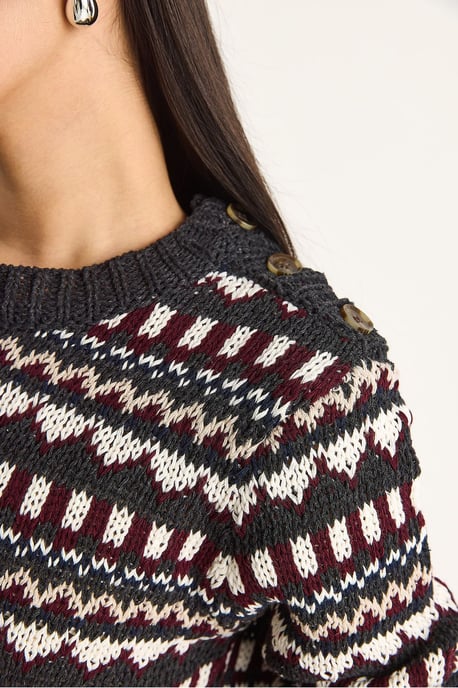 Pulli mit ethnischem Muster - Image 2