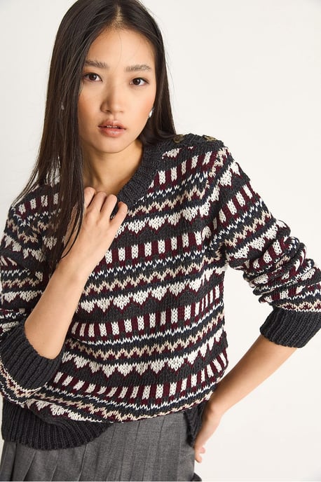 Pulli mit ethnischem Muster - Image 4