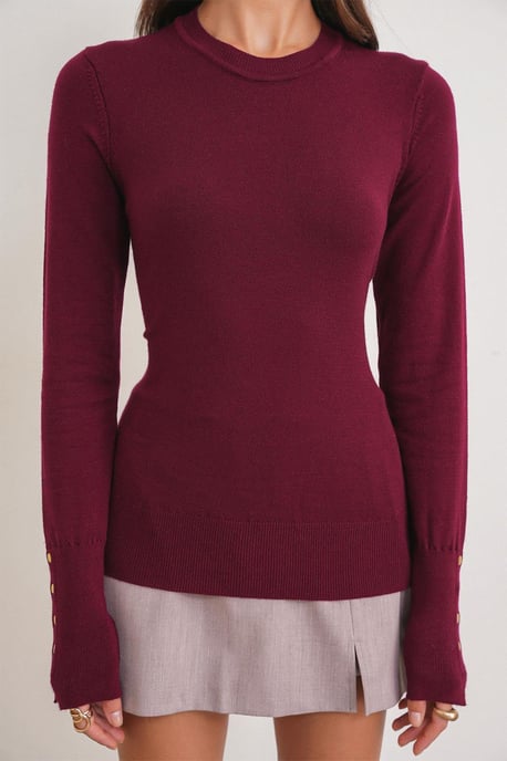 Rundhals Strickpullover - Image 5