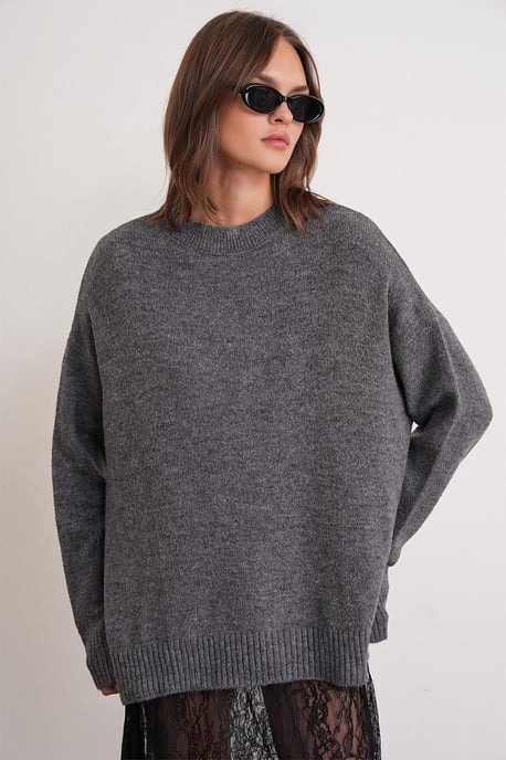 Übergroßer Strickpullover - Image 1