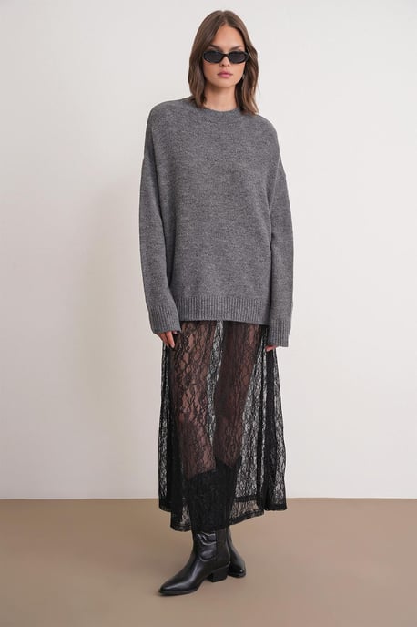 Übergroßer Strickpullover - Image 2