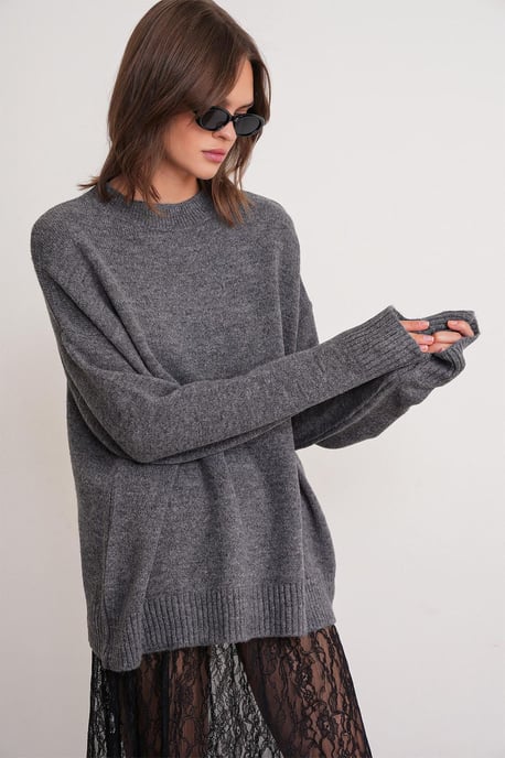 Übergroßer Strickpullover - Image 4
