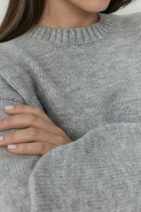 Dicker Rundhals Extra Weich Touch Pullover - Image 3
