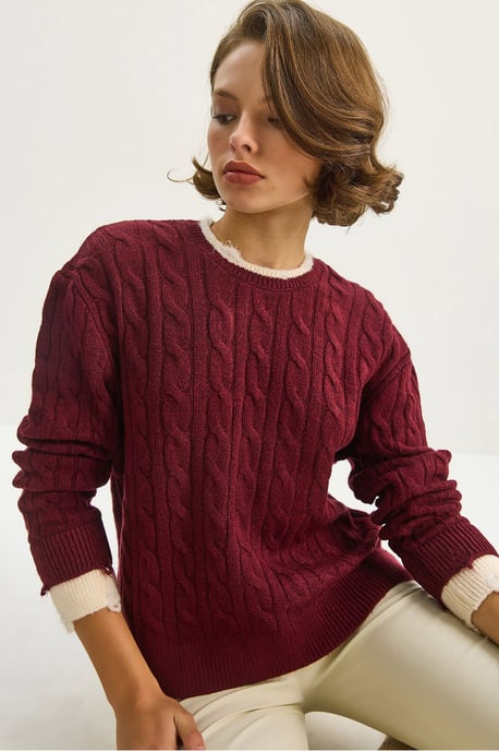 Haarglätter-Muster Pullover - Image 1