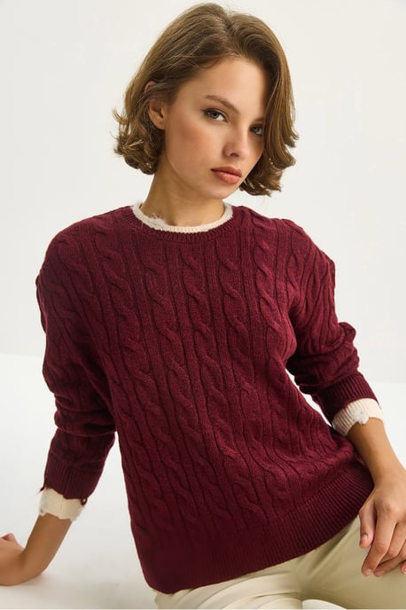 Haarglätter-Muster Pullover - Image 2