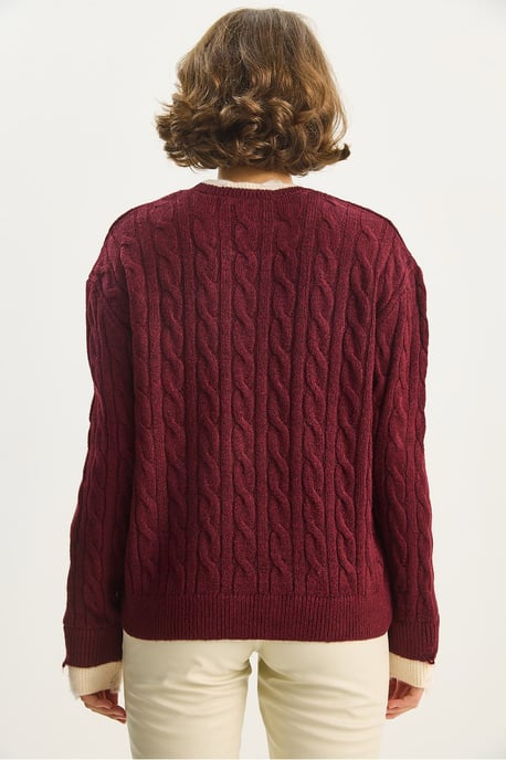 Haarglätter-Muster Pullover - Image 6