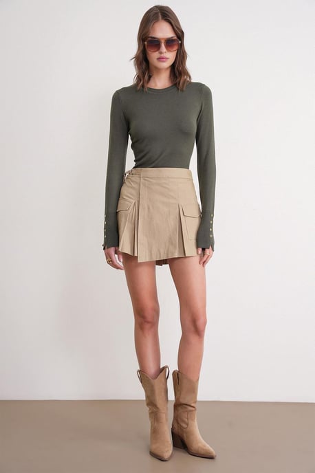 Rundhals Strickpullover - Image 2