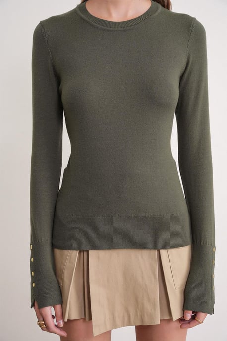 Rundhals Strickpullover - Image 4