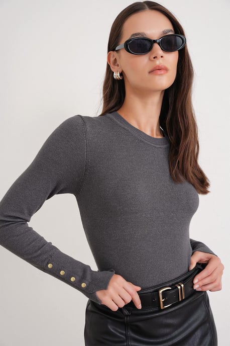 Rundhals Strickpullover - Image 5
