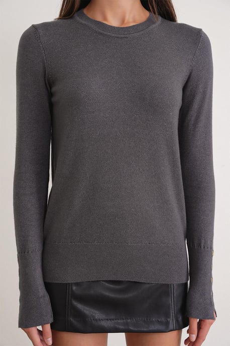 Rundhals Strickpullover - Image 6