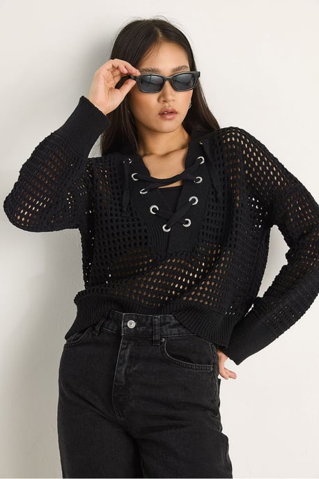 Hoodie-Strickpullover - Image 6