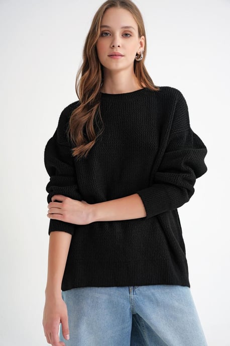 Langarm-Rippstrickpullover - Image 2