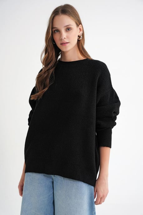 Langarm-Rippstrickpullover - Image 3