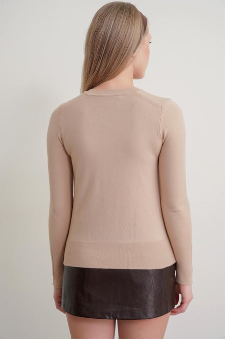 Rundhals Strickpullover - Image 5