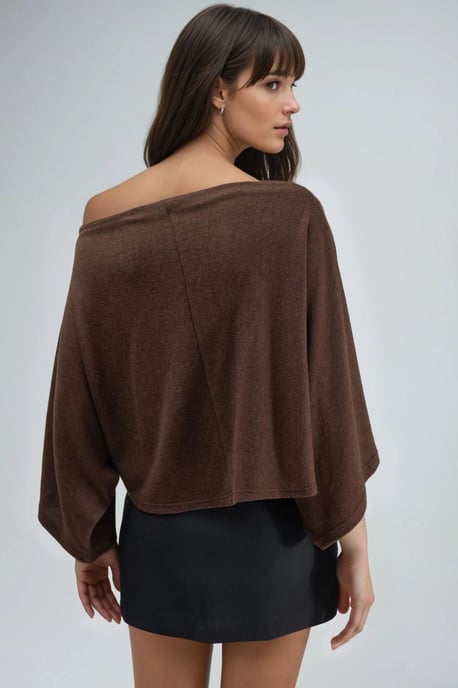 Lässig sitzende Strickbluse - Image 2