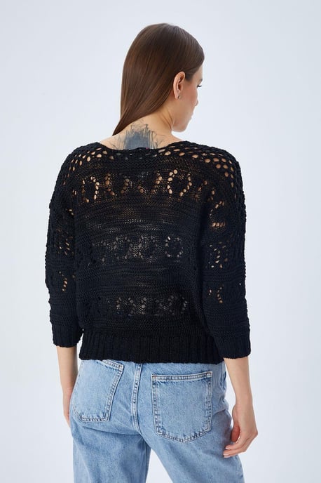 Löcherstrickpullover - Image 6