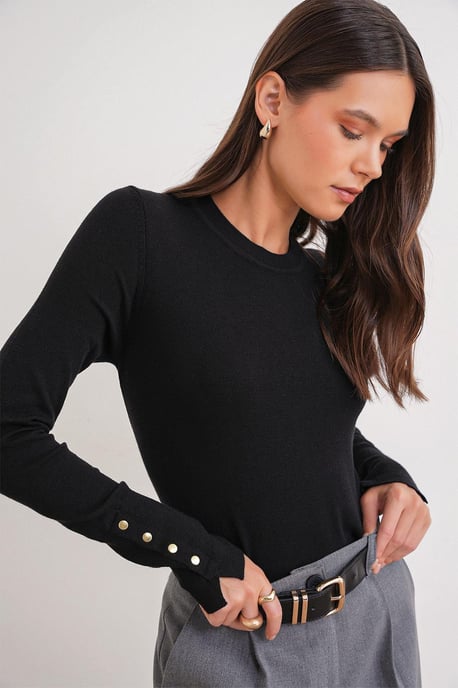 Rundhals Strickpullover - Image 4