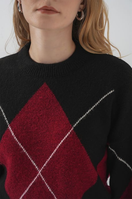 Übergroßer Strickpullover - Image 5
