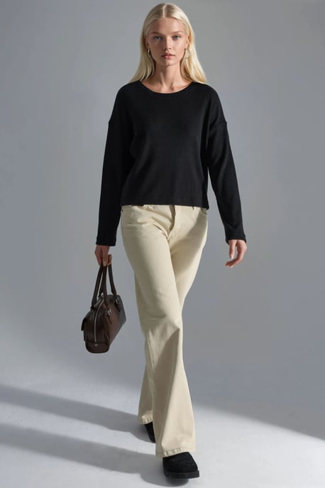 Rippstrick Crew Neck Pullover - Image 4