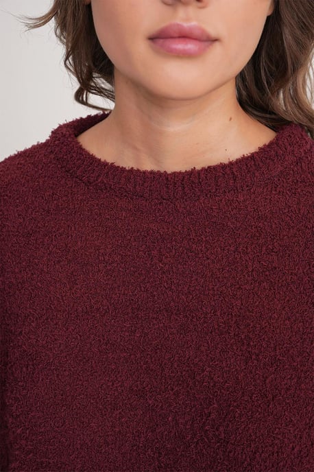 Plüschstrick-Crop-Pullover - Image 5