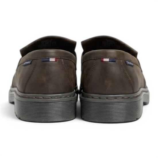 Ben Sherman Herren-Slipper aus braunem Leder mit Quasten - Dudley - Image 6