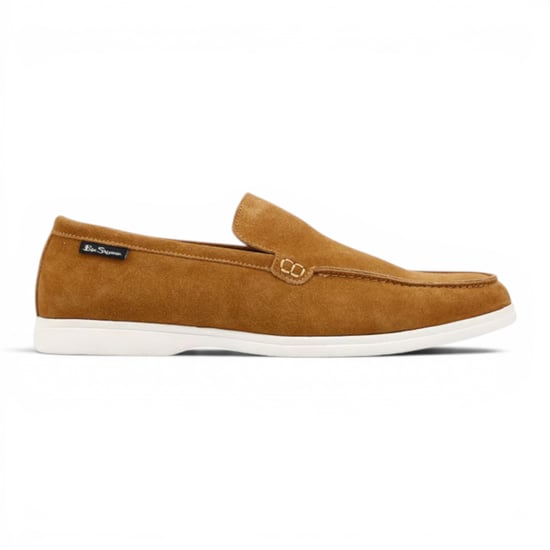 Ben Sherman Herren-Loaferschuhe aus braunem Wildleder – Amarillo - Image 1