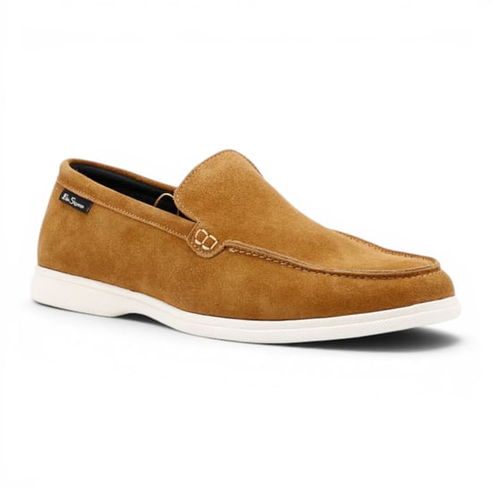Ben Sherman Herren-Loaferschuhe aus braunem Wildleder – Amarillo - Image 5