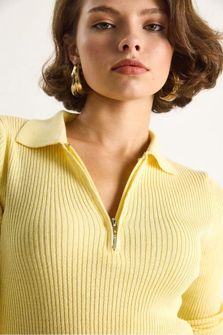 Pullover mit Reißverschlusskragen - Image 5