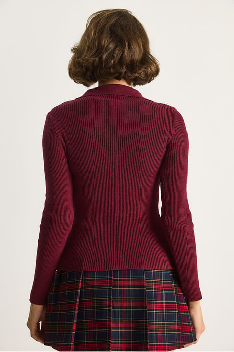 Pullover mit Reißverschlusskragen - Image 6