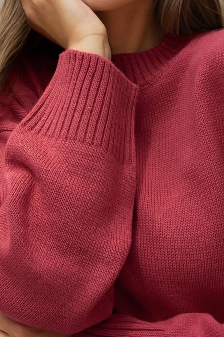Rundhals Gemütlicher Pullover - Image 4