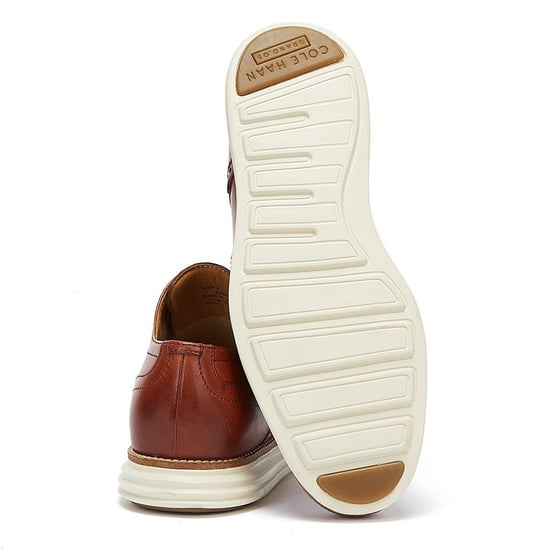 Cole Haan ØriginalGrand Shortwing Oxford Herren Braun / Weiß Brogues - Image 4