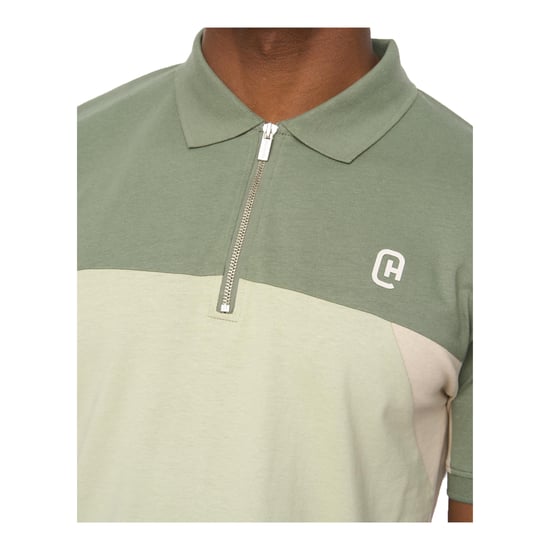 Crosshatch - "Castlebay" Poloshirt für Herren (Helles Oliv) - Image 3