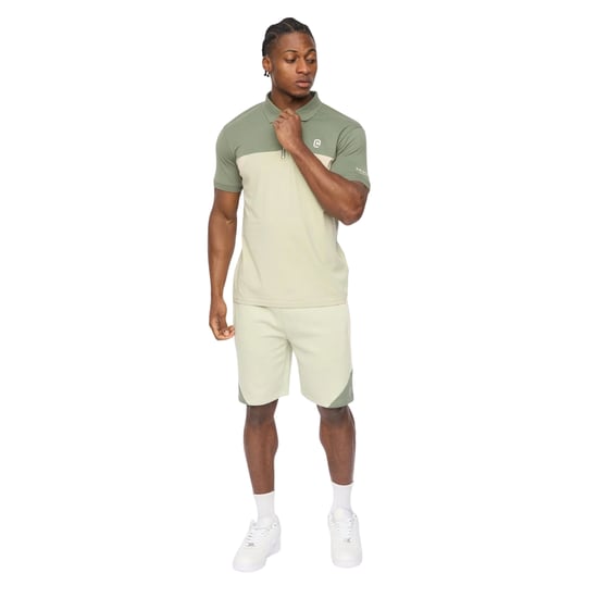 Crosshatch - "Castlebay" Poloshirt für Herren (Helles Oliv) - Image 4