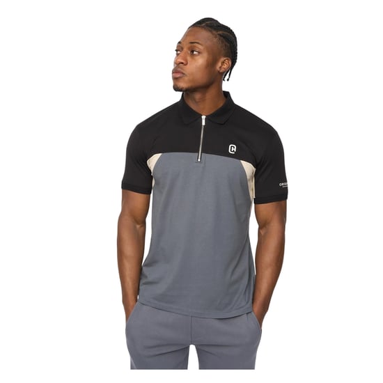 Crosshatch - "Castlebay" Poloshirt für Herren (Schiefer) - Image 1