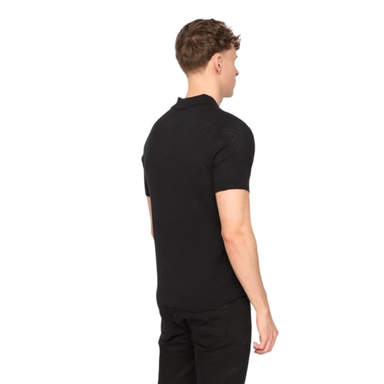 Duck and Cover - "Dedham" Poloshirt für Herren (Schwarz) - Image 2