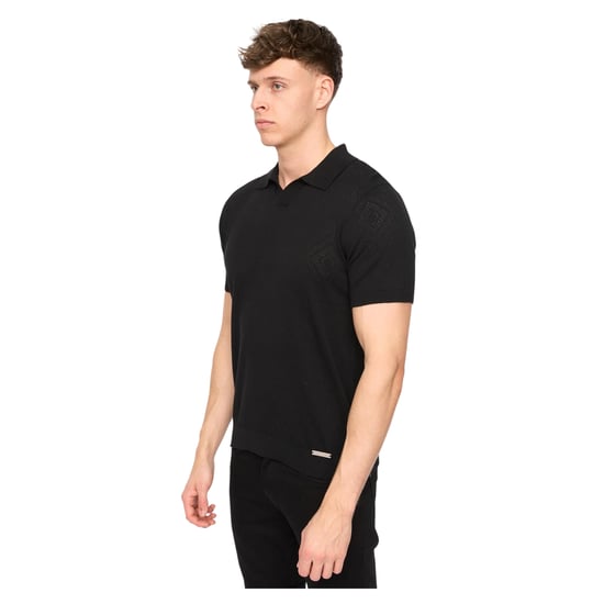 Duck and Cover - "Dedham" Poloshirt für Herren (Schwarz) - Image 3