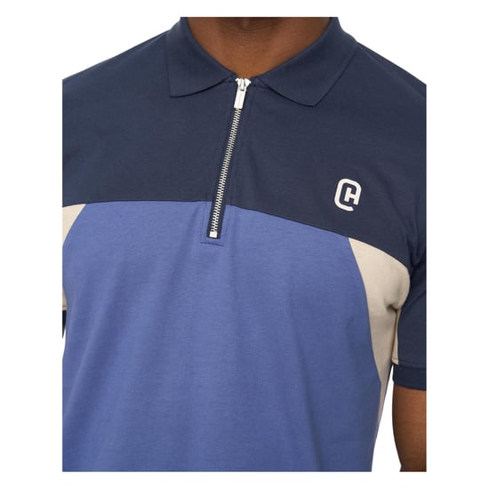 Crosshatch - "Castlebay" Poloshirt für Herren (Blau) - Image 3