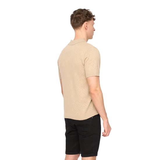 Duck and Cover - "Dedham" Poloshirt für Herren (Steinfarben) - Image 2