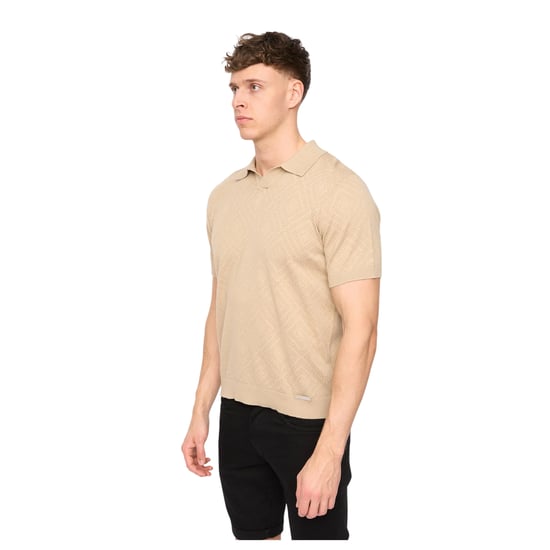 Duck and Cover - "Dedham" Poloshirt für Herren (Steinfarben) - Image 3